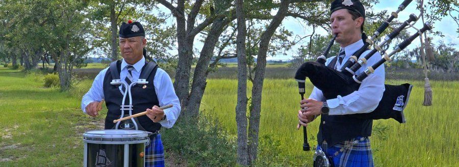 Bagpipes ceremony music