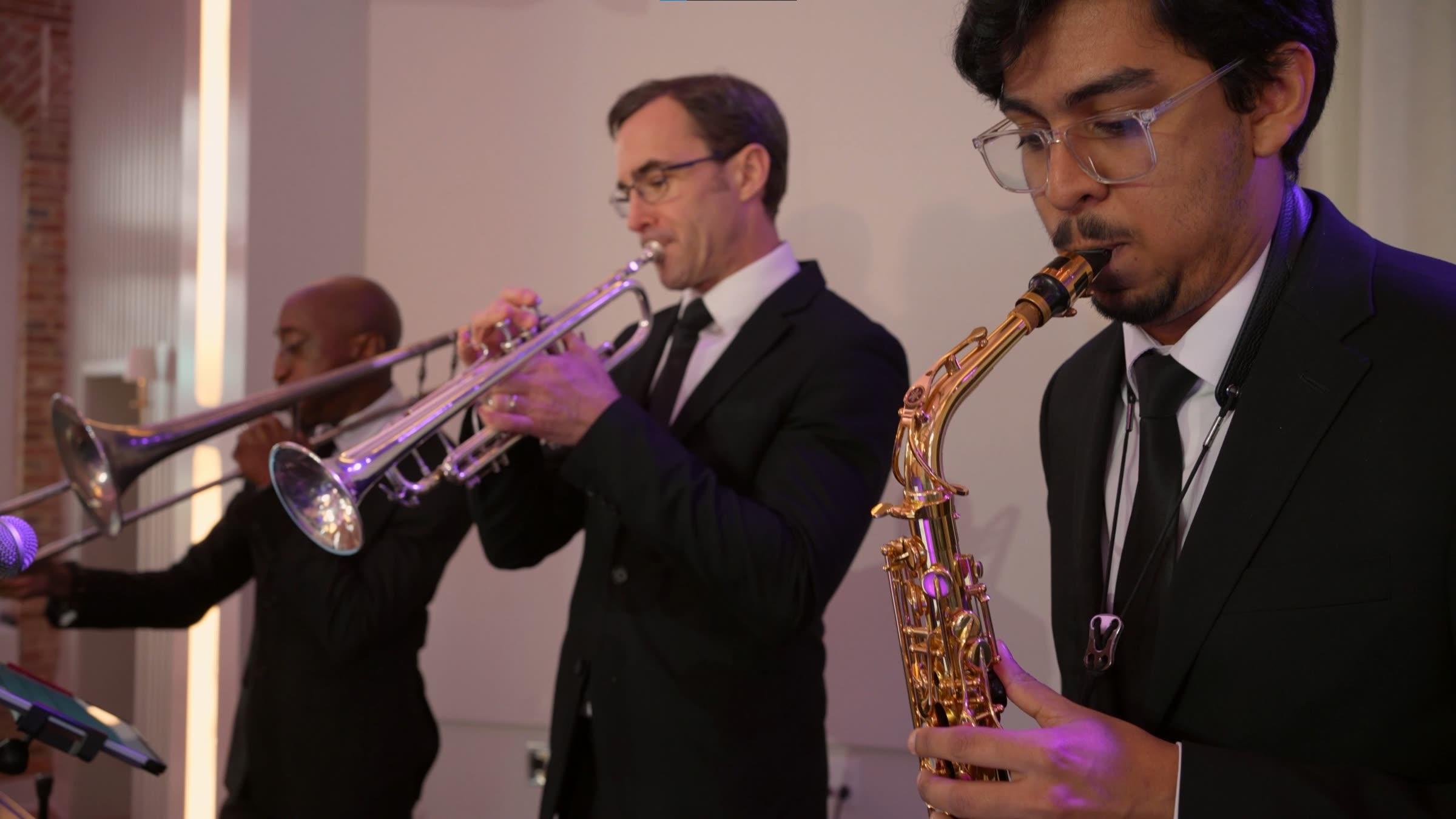 Avon Society Band with horns