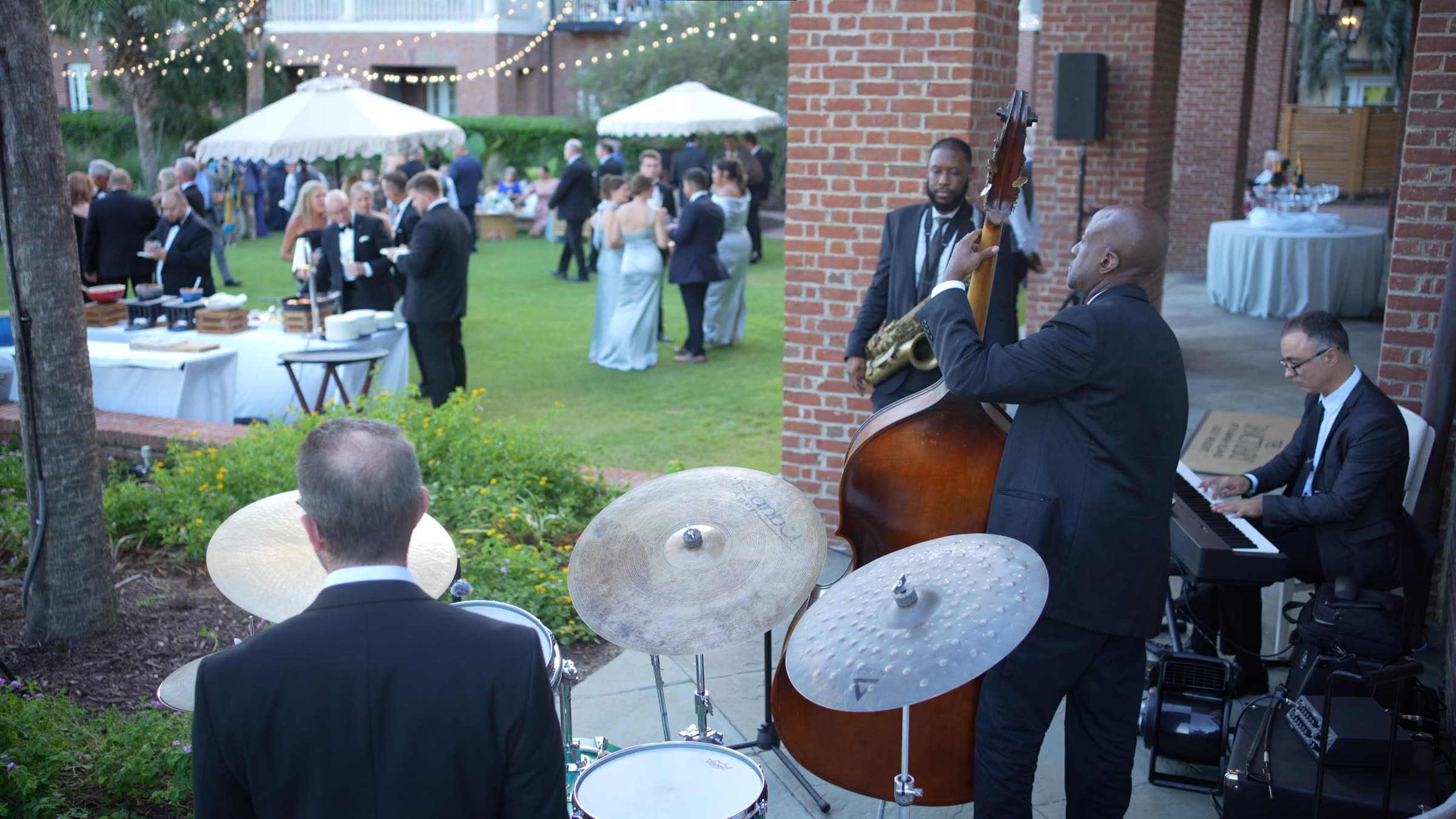 Jazz band for welcome party