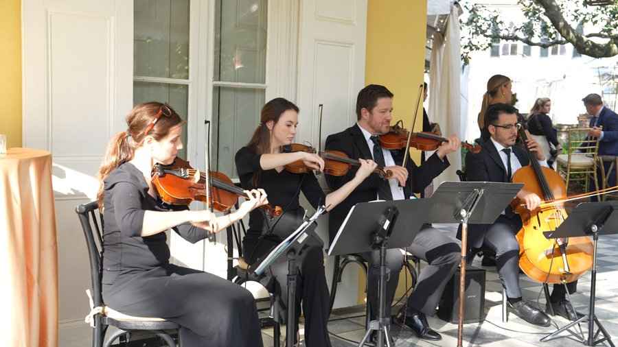 William Aiken House ceremony setting