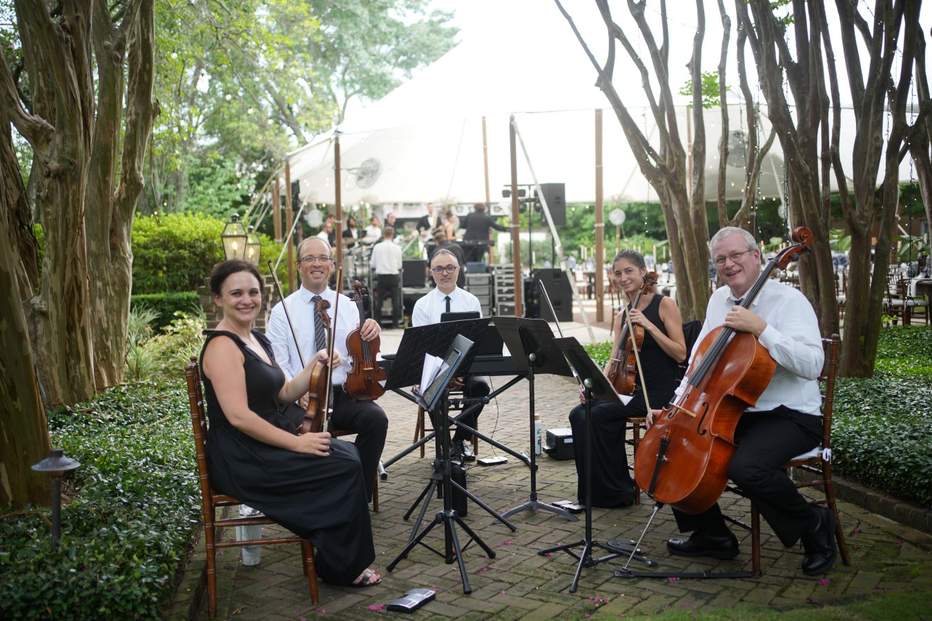 Piano and string quartet