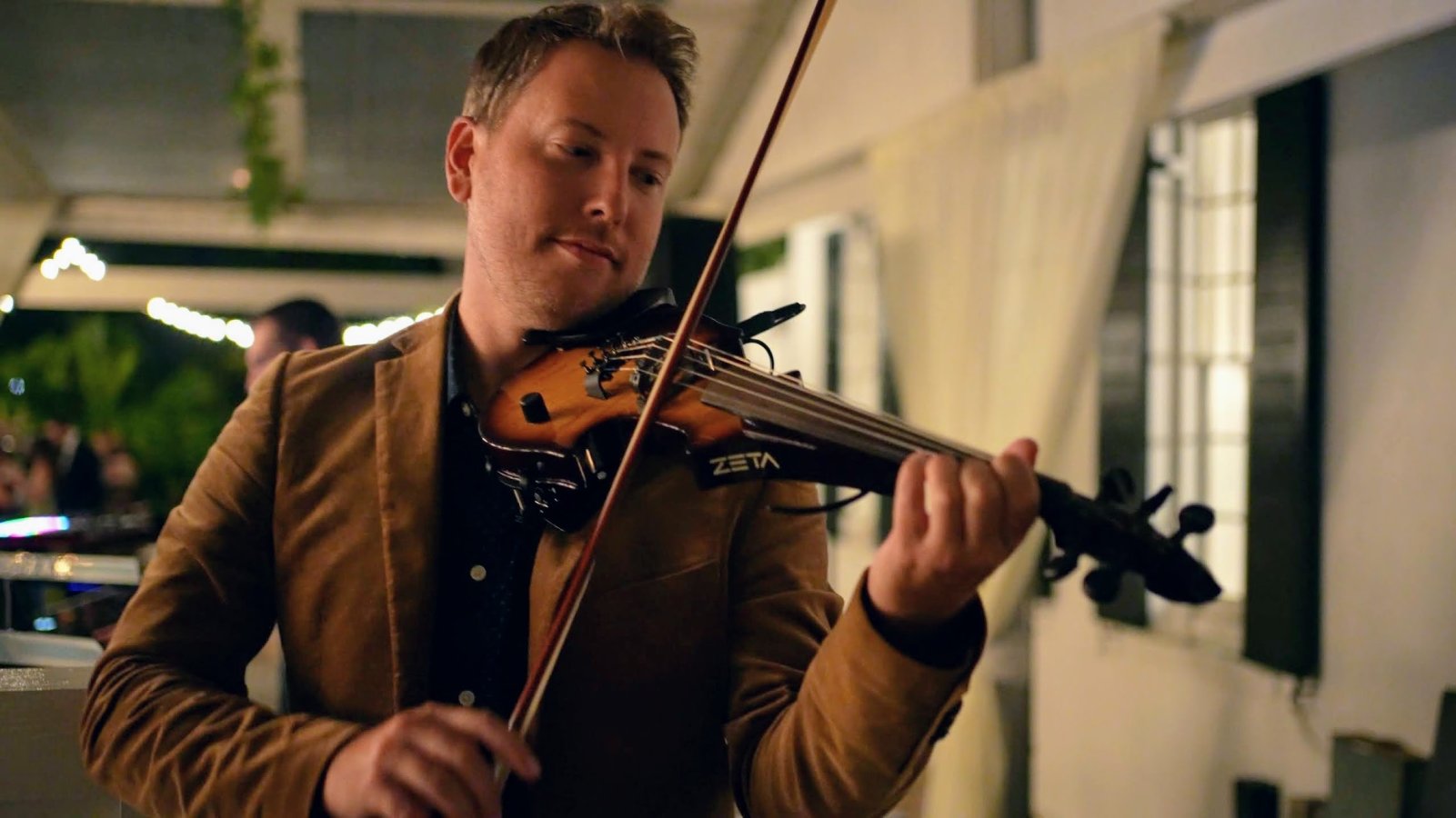 Electric violin feature with DJ Darby at Lowndes Grove