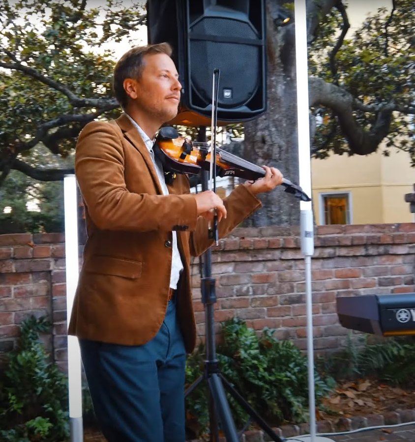 Mike W electric violin