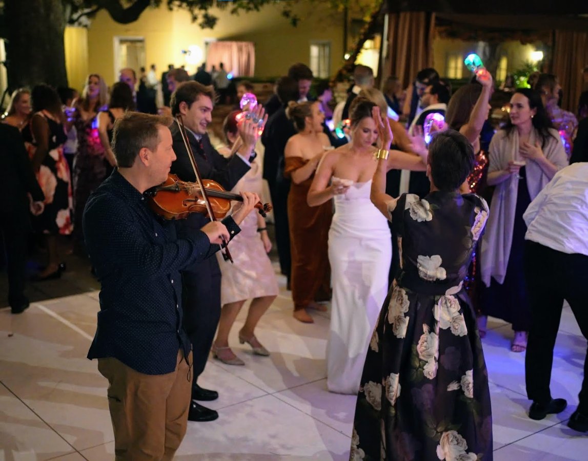 Mike W reception violin